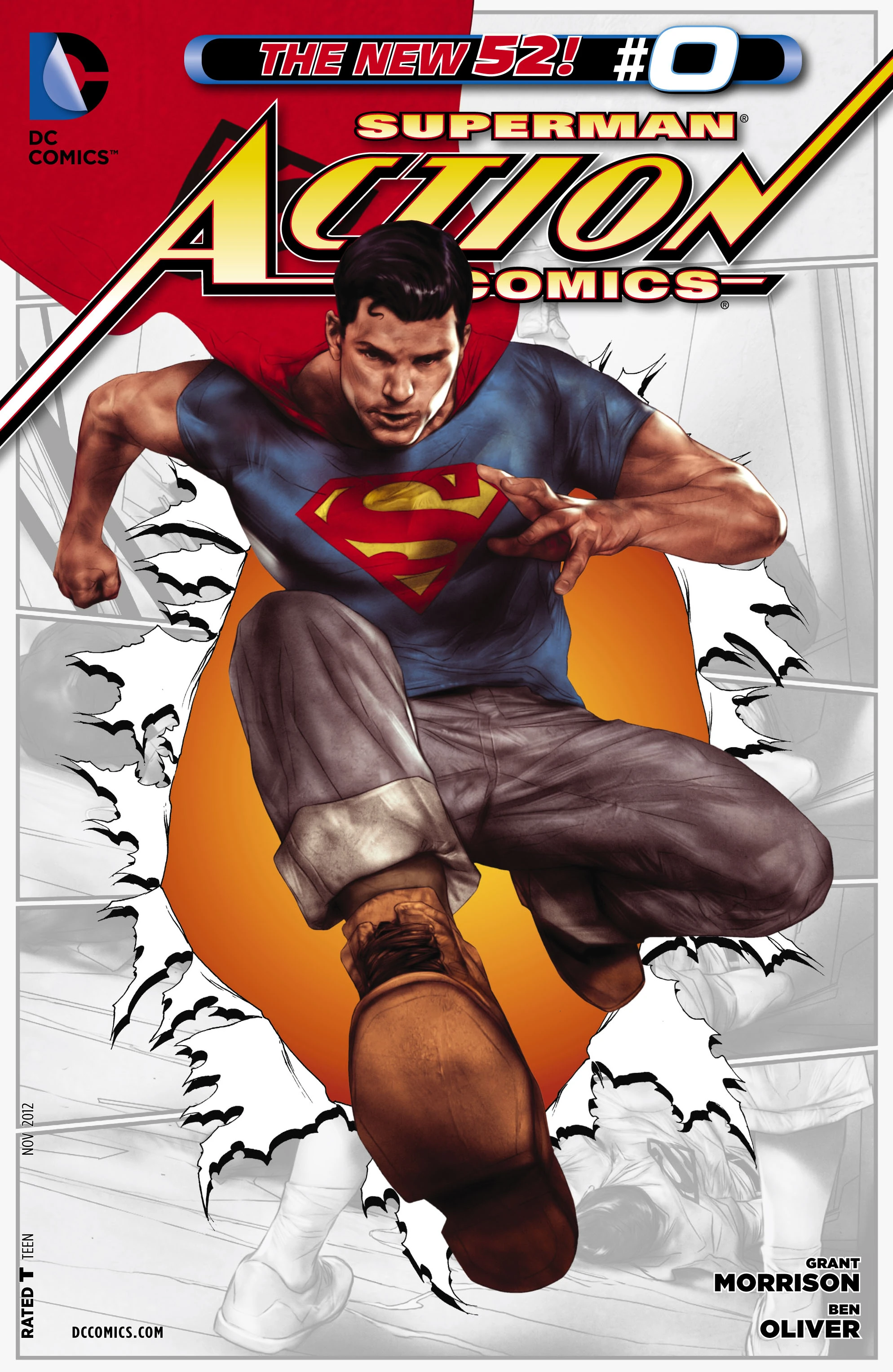 Action Comics #0 (DC, 2012 — Cover A) cover